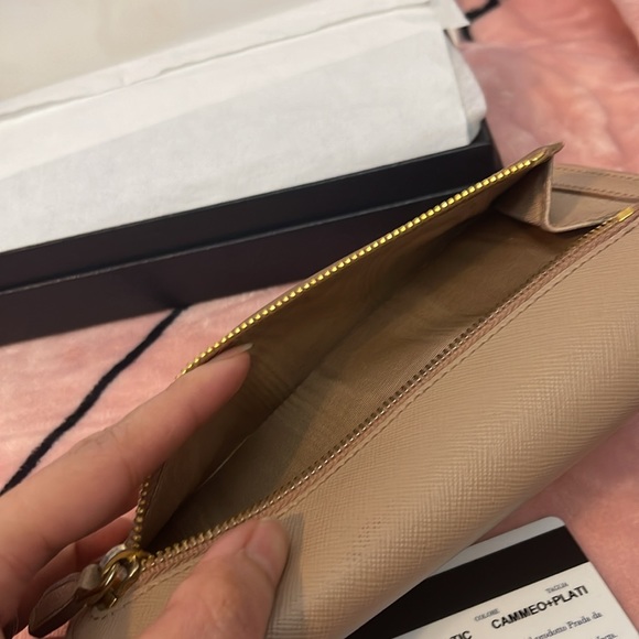 Limited Edition Prada Tricolor Saffiano in Cammeo - Picture 13 of 13